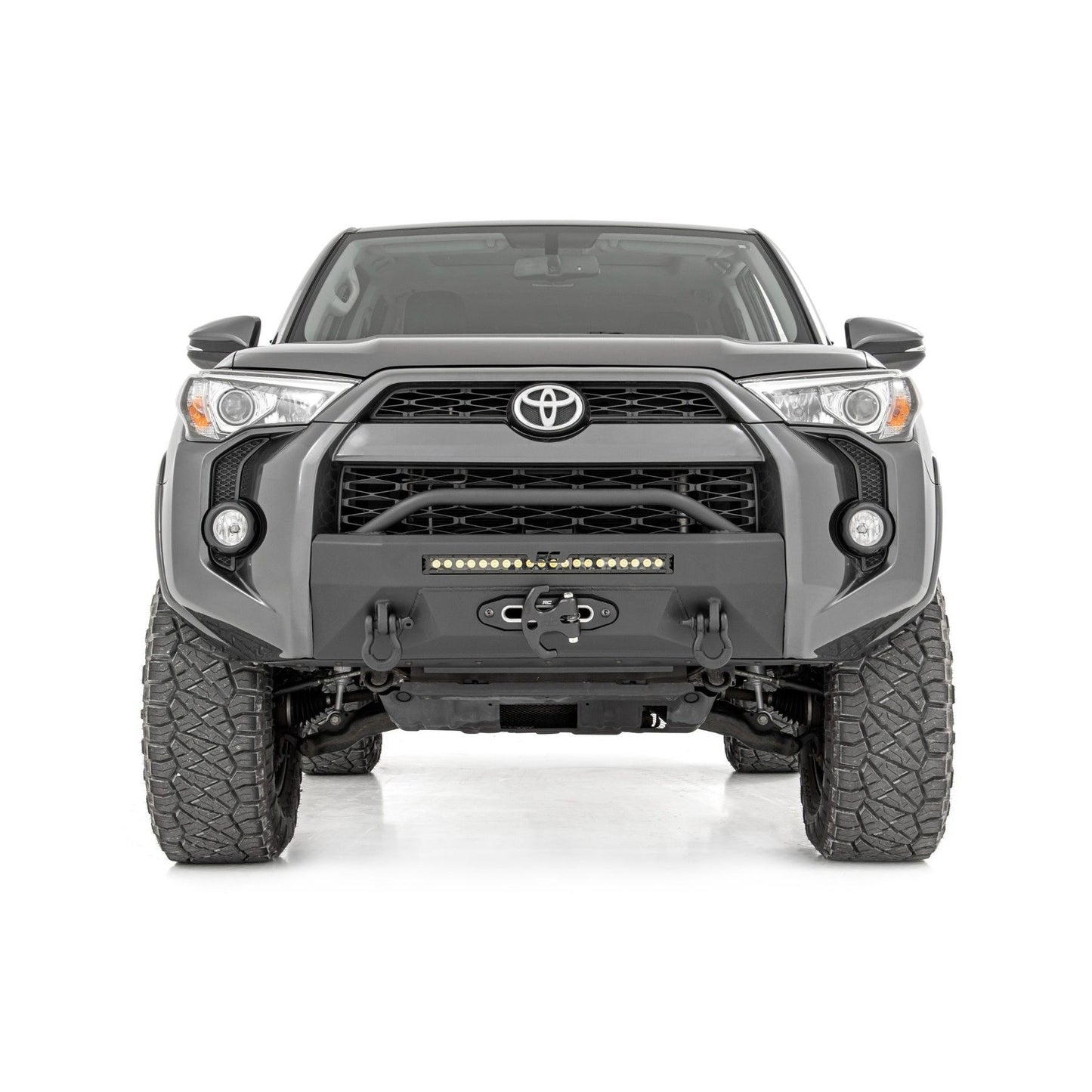 ROUGH COUNTRY Front Bumper | Hybrid | 20" Blk LED | Toyota 4Runner 2WD/4WD (2014-2024) | 10744