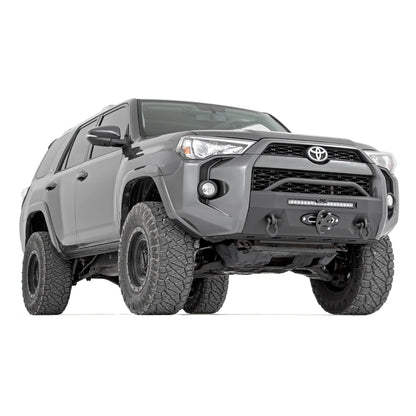ROUGH COUNTRY Front Bumper | Hybrid | 20" Blk DRL | Toyota 4Runner 2WD/4WD (2014-2024) | 10745