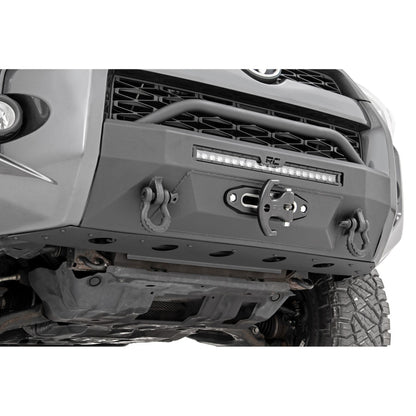 ROUGH COUNTRY Front Bumper | Hybrid | 20" Blk DRL | Toyota 4Runner 2WD/4WD (2014-2024) | 10745