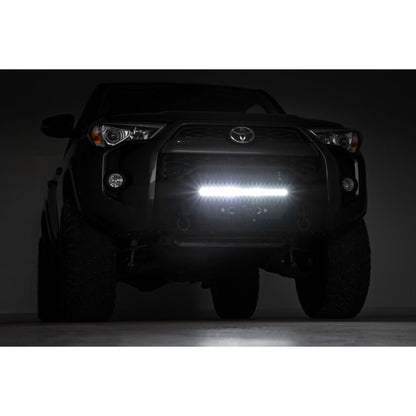 ROUGH COUNTRY Front Bumper | Hybrid | 20" Blk LED | Toyota 4Runner 2WD/4WD (2014-2024) | 10744