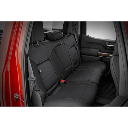 ROUGH COUNTRY Seat Covers | FR 40/20/40 | RR 60/40 | Chevy/GMC Sierra 1500 (19-26)/Silverado 1500 (19-26)  | 91039