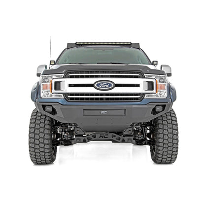 ROUGH COUNTRY Front Bumper | High Clearance | Skid Plate | Ford F-150 2WD/4WD (2018-2020) | 10756A
