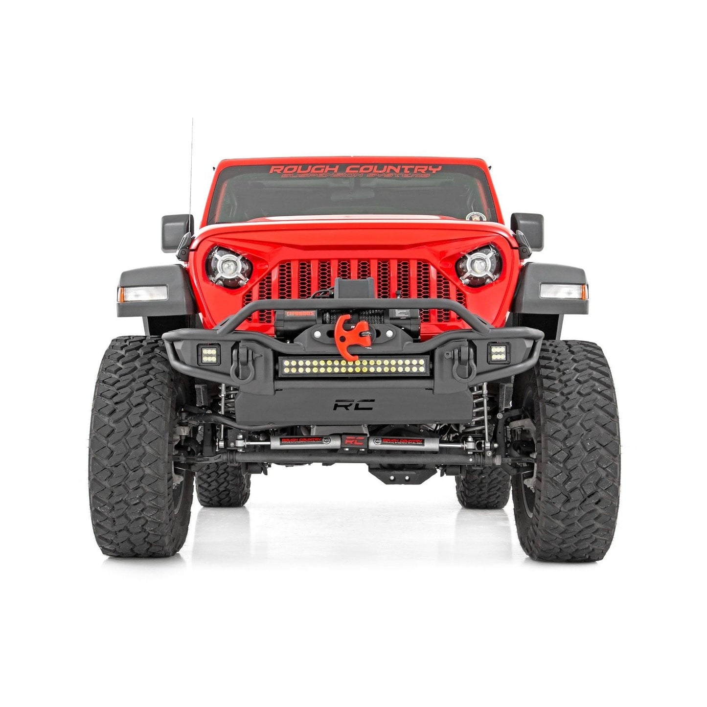 ROUGH COUNTRY | 3.5 Inch lift Kit  C/A Drop  FR D/S  M1  Jeep Wrangler Unlimited (24-26) | 91940