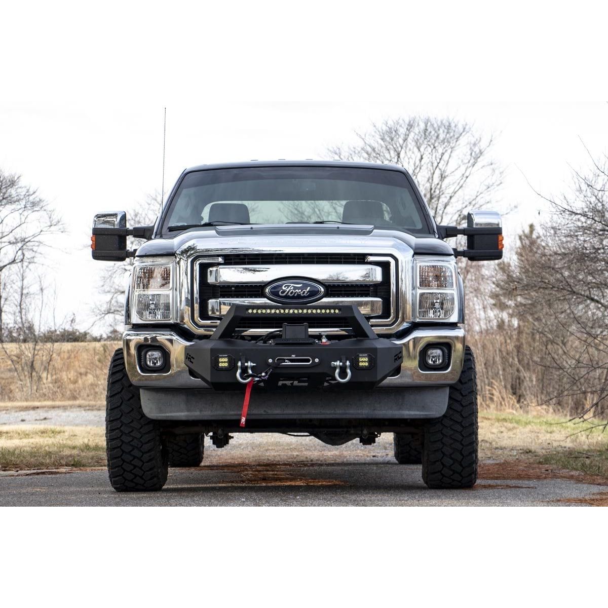 ROUGH COUNTRY EXO Winch Mount Kit | Ford F-250/F-350 Super Duty 2WD/4WD (2011-2016) | 51006