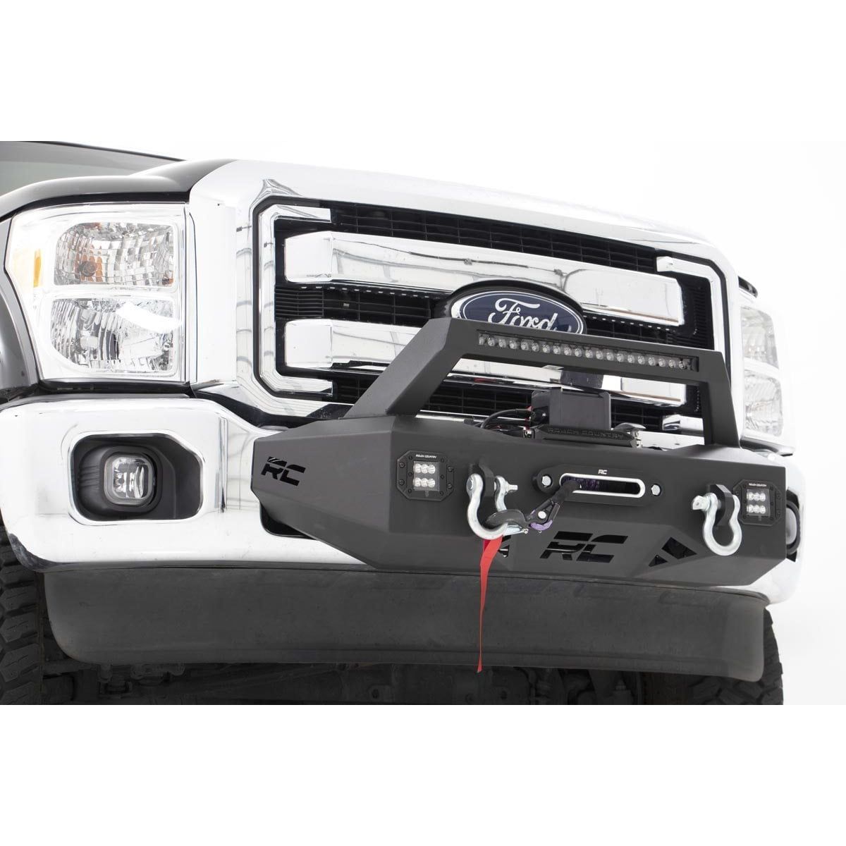 ROUGH COUNTRY EXO Winch Mount Kit | Ford F-250/F-350 Super Duty 2WD/4WD (2011-2016) | 51006