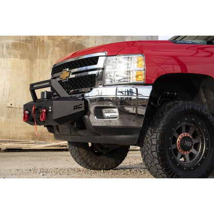 ROUGH COUNTRY EXO Winch Mount Kit | Chevy Silverado 2500 HD/3500 HD 2WD/4WD (2011-2019) | 10764