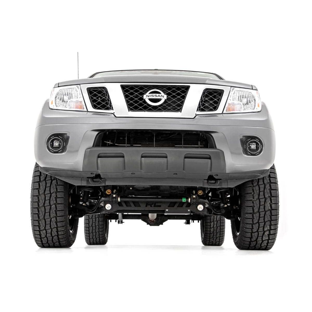ROUGH COUNTRY 2 Inch Black Series LED Light Pods | SAE Fog | Pair | 70907