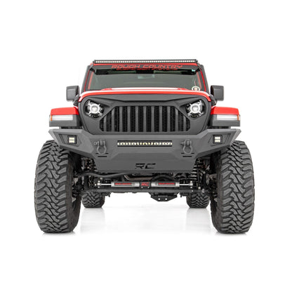 ROUGH COUNTRY Front Bumper | Skid Plate | Jeep Gladiator JT/Wrangler JK & JL/Wrangler Unlimited 4WD | 10635