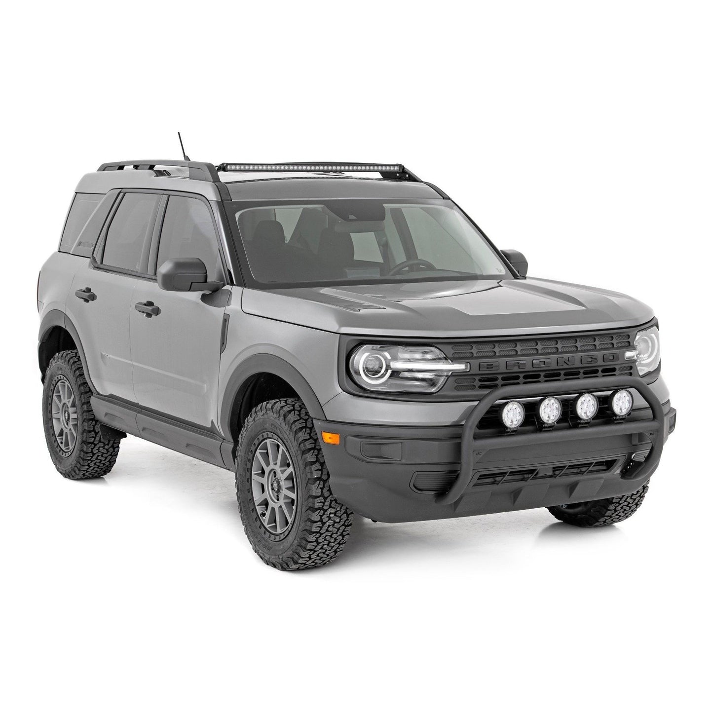 ROUGH COUNTRY LED Light Kit | Roof Rack Mount | 40" Black Single Row | Ford Bronco Sport (21-25) | 71039