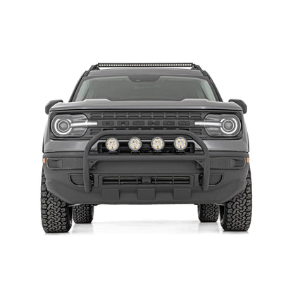 ROUGH COUNTRY Nudge Bar | 4 Inch Round Led (x4) | Ford Bronco Sport 4WD (2021-2025) | 51044