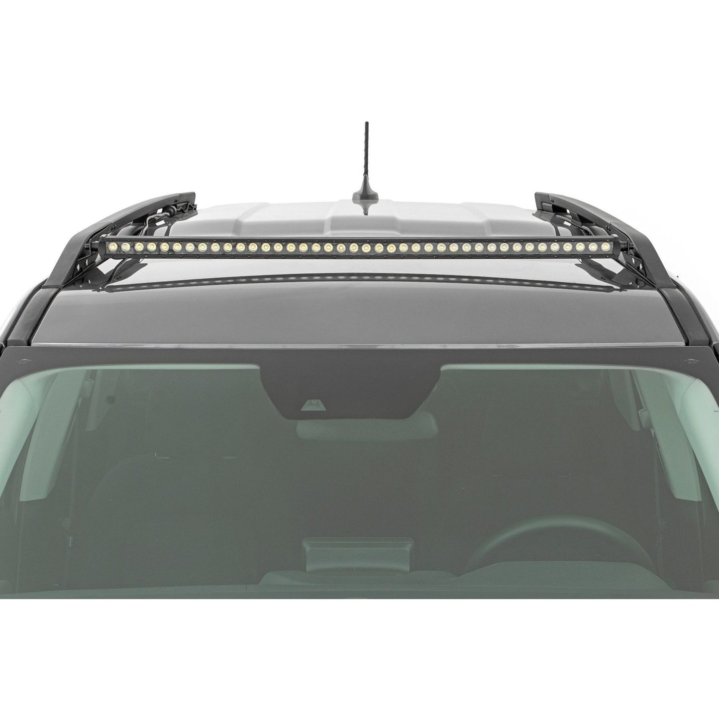 ROUGH COUNTRY LED Light Kit | Roof Rack Mount | 40" Black Single Row | Ford Bronco Sport (21-25) | 71039