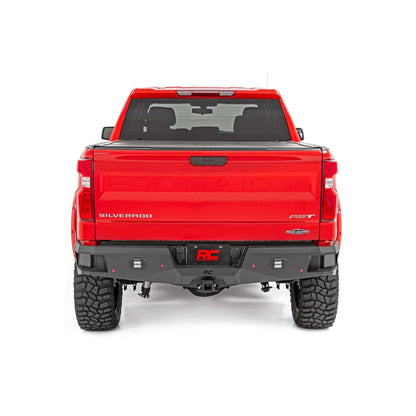 ROUGH COUNTRY Rear LED Bumper | Chevy Silverado 1500 2WD/4WD (2019-2024 & Classic) | 10758