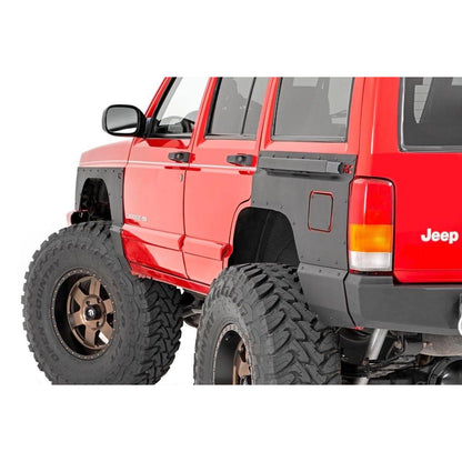 ROUGH COUNTRY Fender & Quarter Panel Armor | Rear | Combo | Jeep Cherokee XJ 2WD/4WD (84-96) | 10578