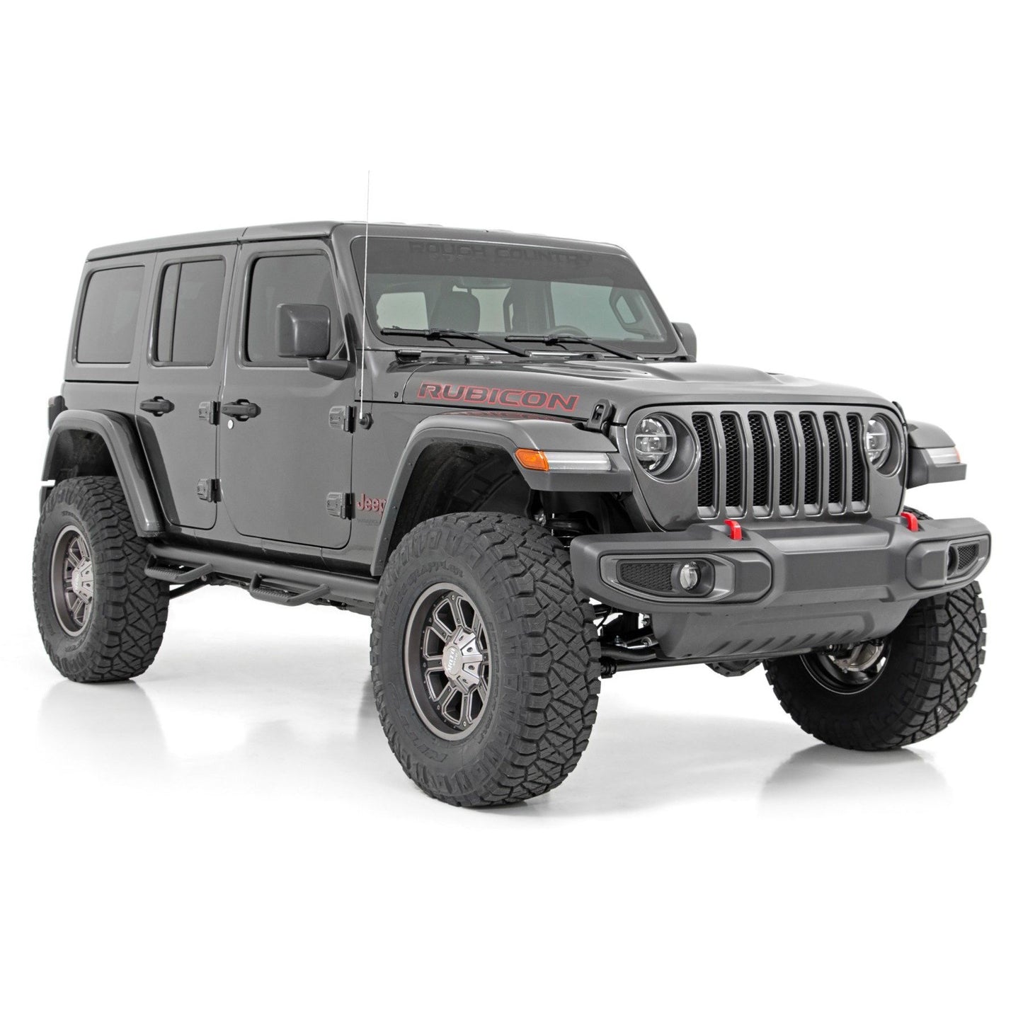 ROUGH COUNTRY 3.5 Inch Lift Kit | Adj Lower | FR D/S | Jeep Wrangler Unlimited 4WD (24-25) | 91630