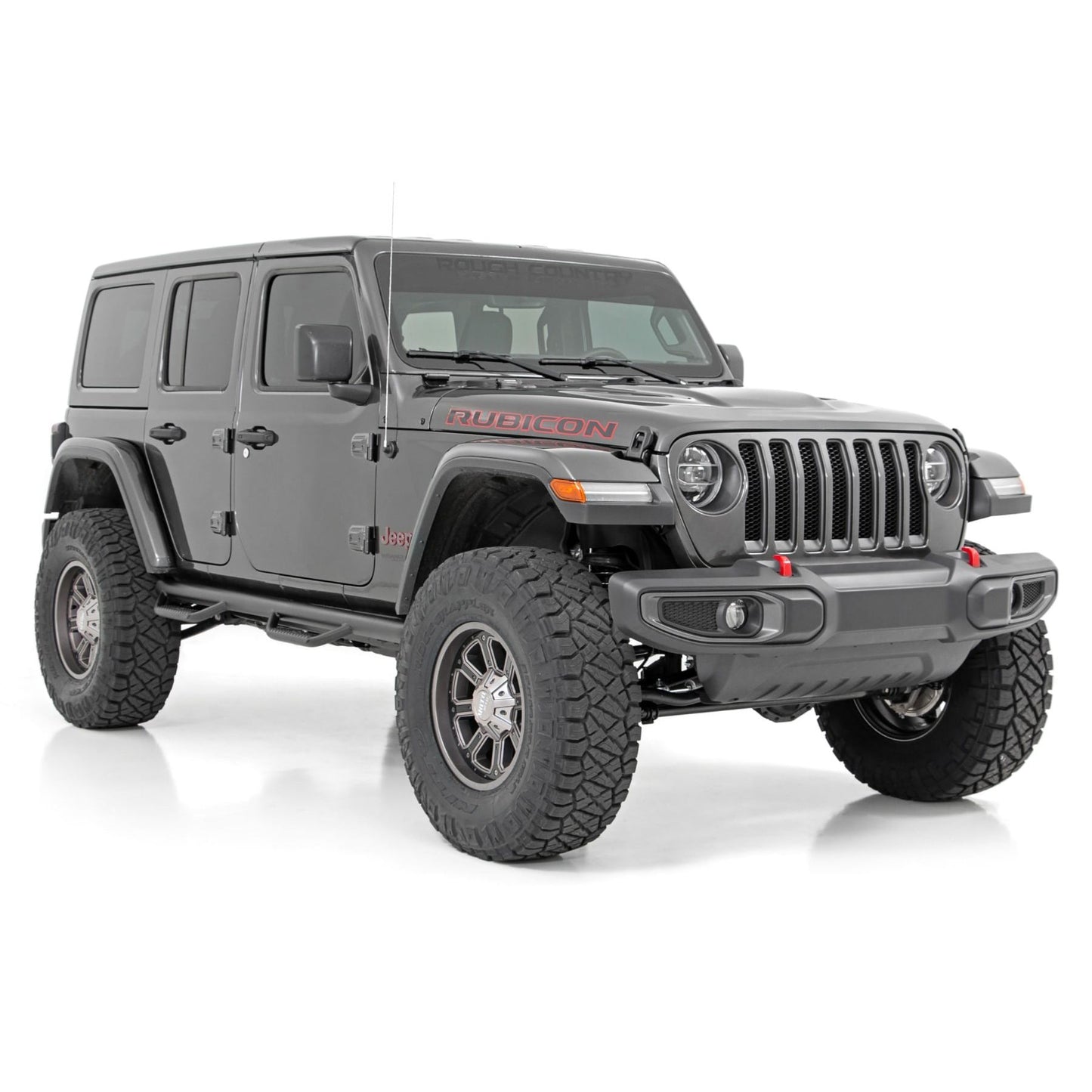 ROUGH COUNTRY | 3.5 Inch Lift Kit  Adj Lower  FR D/S  M1  Jeep Wrangler Unlimited (24-26) | 91640