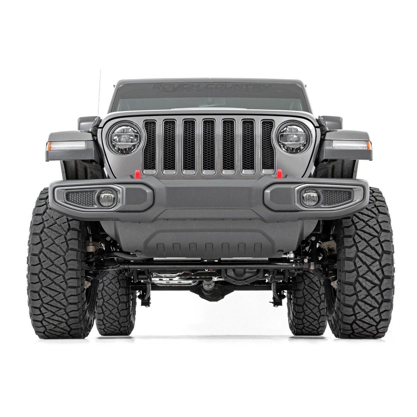ROUGH COUNTRY 3.5 Inch Lift Kit | Adj Lower | FR D/S | Jeep Wrangler Unlimited 4WD (24-25) | 91630