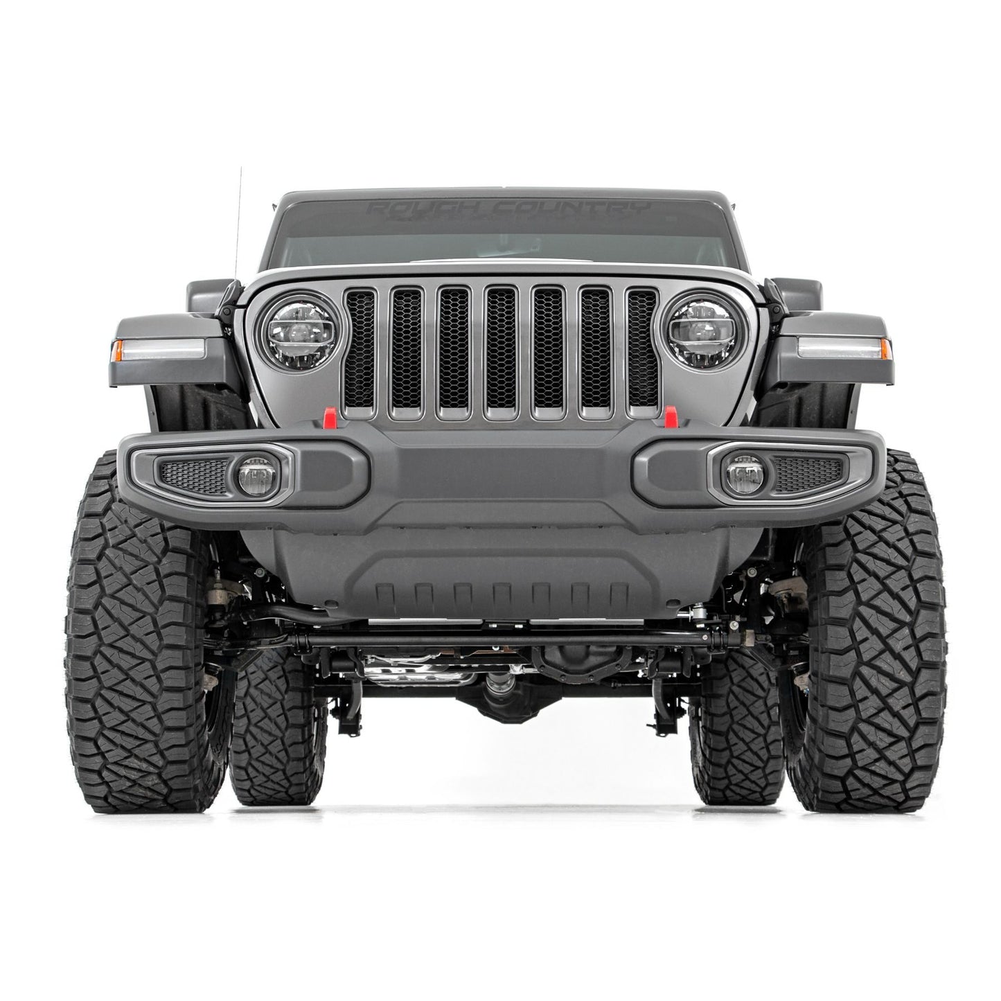 ROUGH COUNTRY | 3.5 Inch Lift Kit  Adj Lower  FR D/S  M1  Jeep Wrangler Unlimited (24-26) | 91640