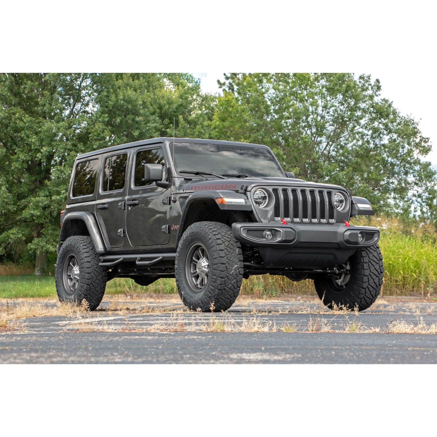 ROUGH COUNTRY | 3.5 Inch Lift Kit  Adj Lower  FR D/S  M1  Jeep Wrangler Unlimited (24-26) | 91640