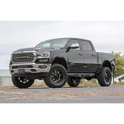 ROUGH COUNTRY LED Light Kit | Bumper Mount | 20" Black Dual Row | White DRL | Ram 1500 (19-24) | 70779DRL