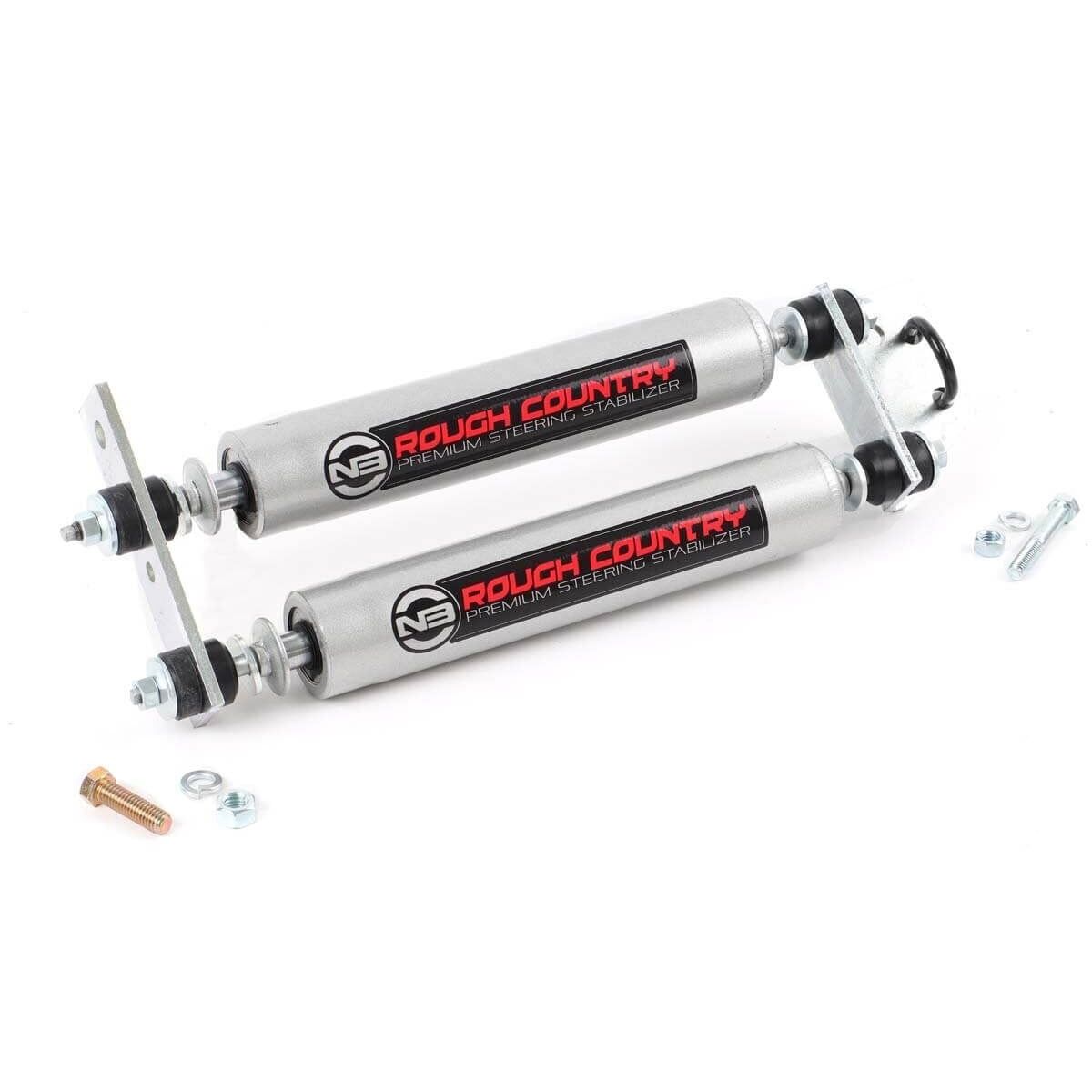 ROUGH COUNTRY | N3 Steering Stabilizer  Dual  Toyota 4Runner/Truck 4WD (1986-1995) | 8735430
