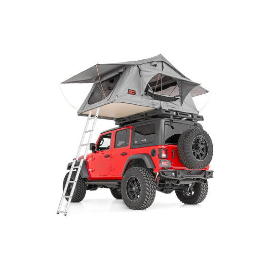 ROUGH COUNTRY Roof Top Tent | Rack Mount | 12 Volt Accessory & LED Light Kit | 99050