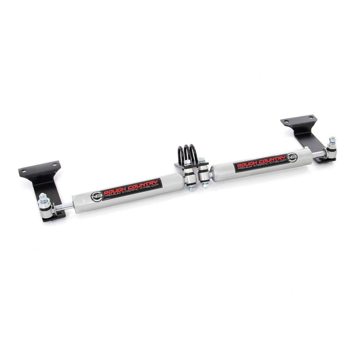 ROUGH COUNTRY | N3 Steering Stabilizer  Dual  2-8 Inch Lift  Ford Excursion (00-05)/Super Duty (99-04) | 8749030
