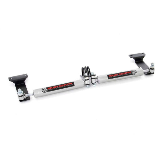 ROUGH COUNTRY | N3 Steering Stabilizer  Dual  2-8 Inch Lift  Ford Excursion (00-05)/Super Duty (99-04) | 8749030