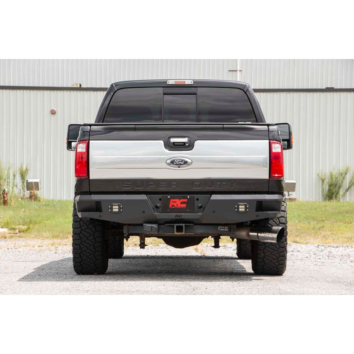 ROUGH COUNTRY Rear Bumper | Ford F-250/F-350 Super Duty 2WD/4WD (1999-2016) | 10784
