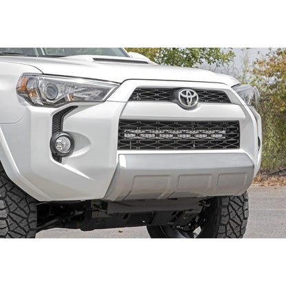 ROUGH COUNTRY LED Light Kit | Bumper Mount | 30" Black Dual Row | Toyota 4Runner (14-20) | 70786