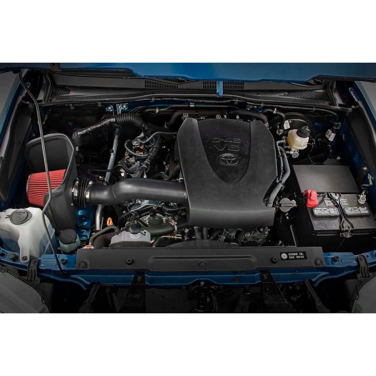 ROUGH COUNTRY Cold Air Intake Kit | 3.5L | Pre Filter | Toyota Tacoma 2WD/4WD (2016-2023) | 10547PF