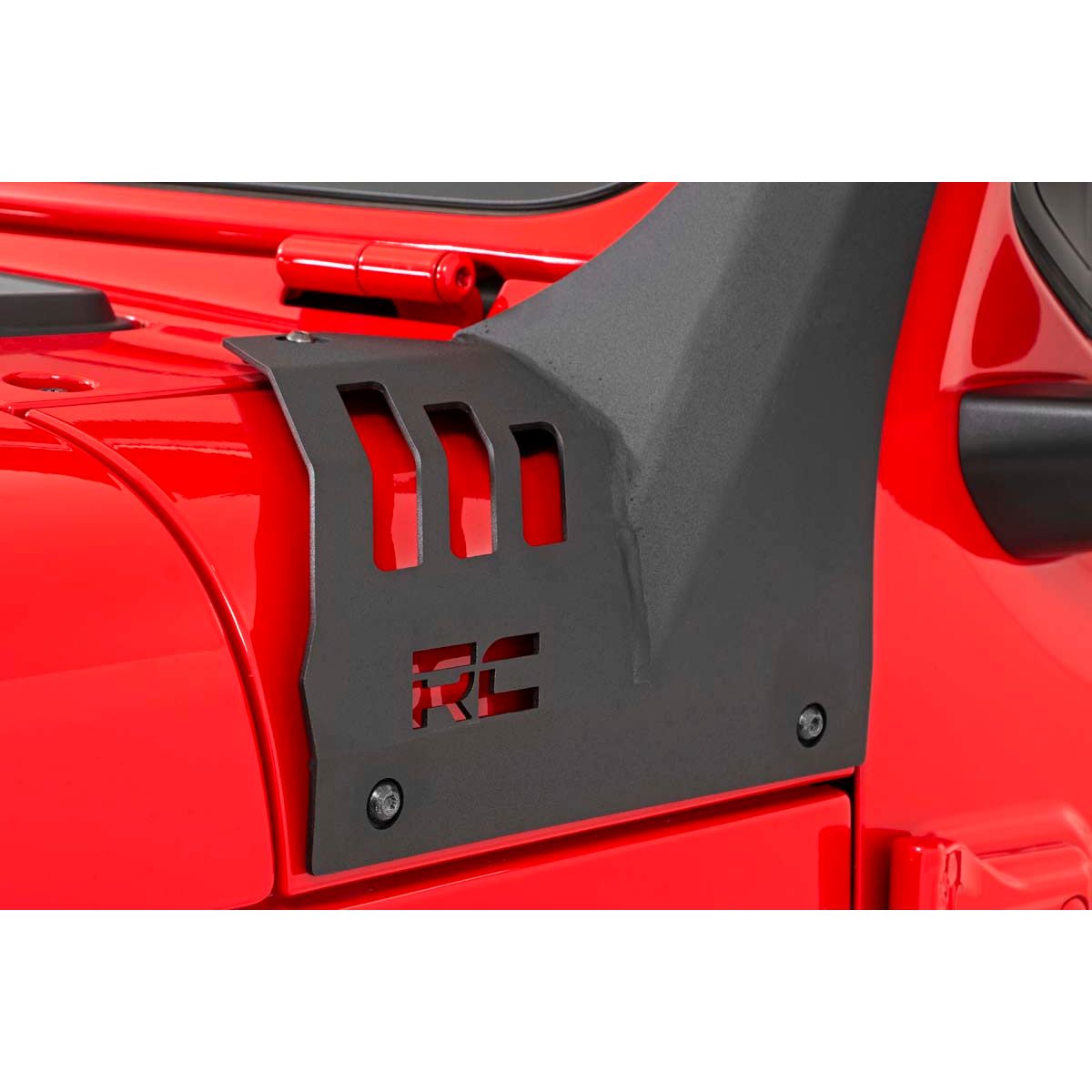 ROUGH COUNTRY LED Light Kit | Windshield | 50" BLK Dual Row | WHT DRL | Jeep Gladiator JT/Wrangler JL (18-25) | 70067