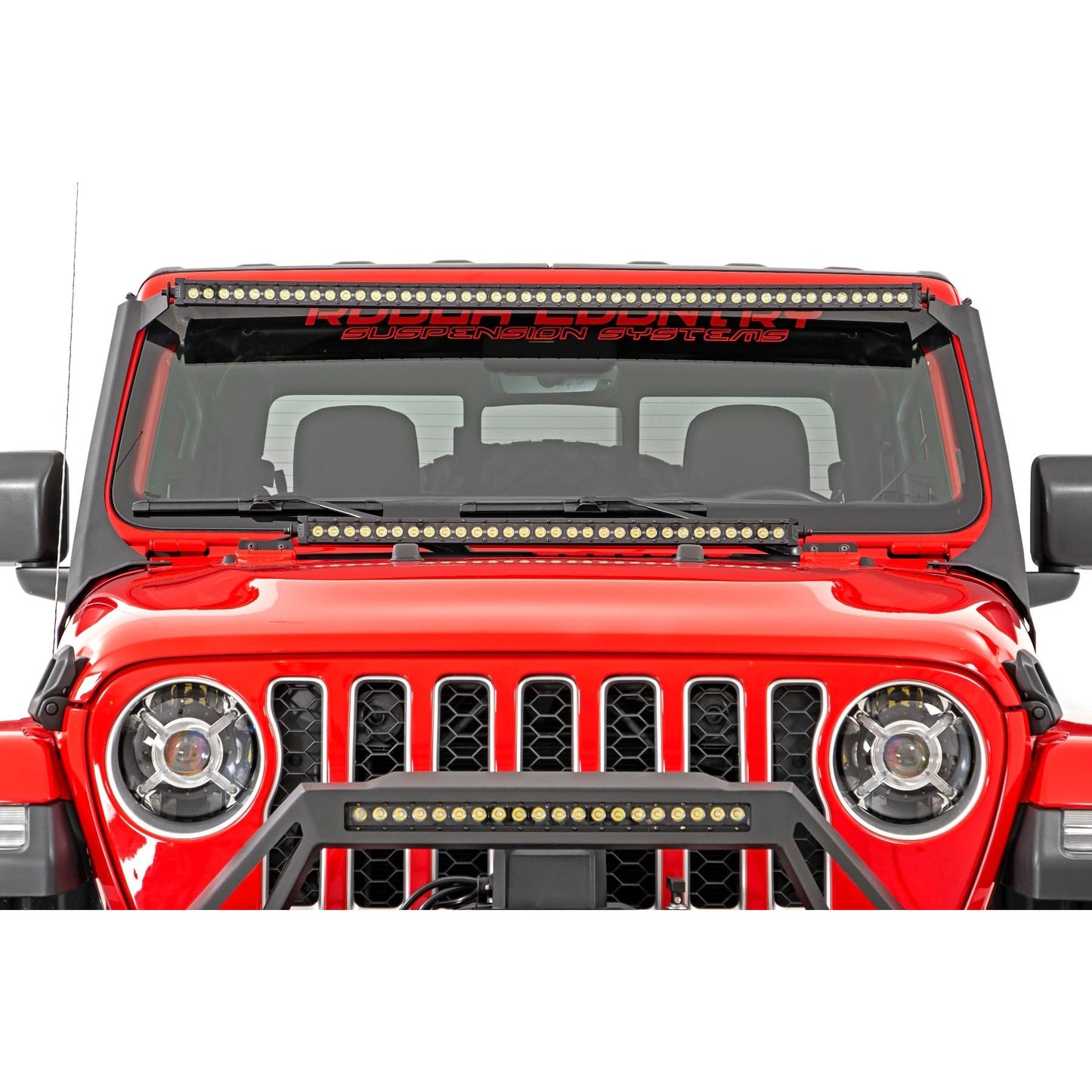 ROUGH COUNTRY | 9 Inch LED Headlights  DOT Approved  Jeep Gladiator JT/Wrangler JL (18-26) | RCH5100