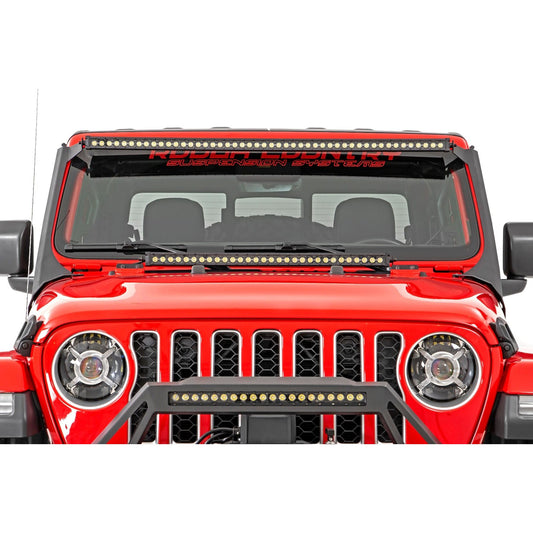ROUGH COUNTRY | 9 Inch LED Headlights  DOT Approved  Jeep Gladiator JT/Wrangler JL (18-26) | RCH5100