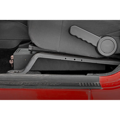 ROUGH COUNTRY Storage Box | Under Seat | Jeep Wrangler JK (07-10)/Wrangler Unlimited (07-18)  | 99035