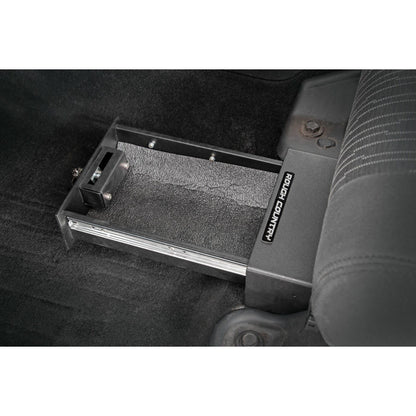 ROUGH COUNTRY Storage Box | Under Seat | Jeep Wrangler JK (07-10)/Wrangler Unlimited (07-18)  | 99035