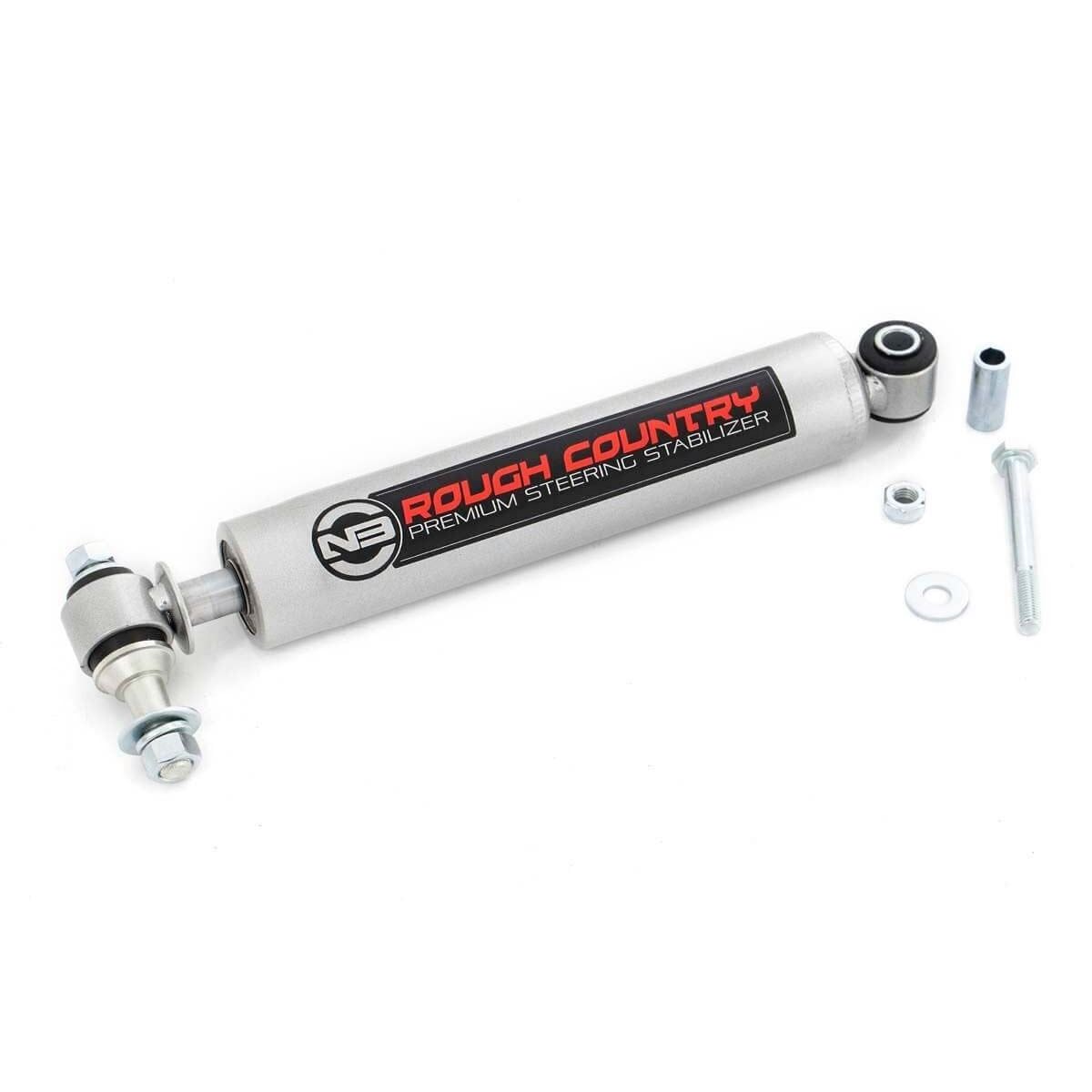ROUGH COUNTRY | N3 Steering Stabilizer  Multiple Makes & Models (Chevy/GMC/Jeep) | 8731730