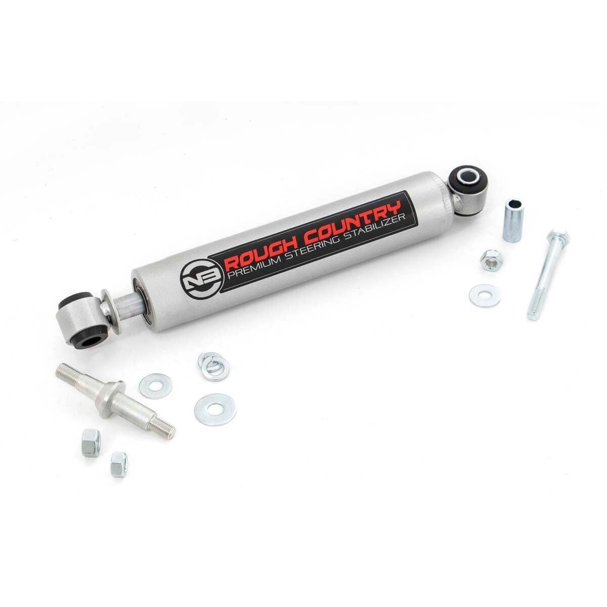 ROUGH COUNTRY | N3 Steering Stabilizer  Multiple Makes & Models (Chevy/GMC/Jeep) | 8731730