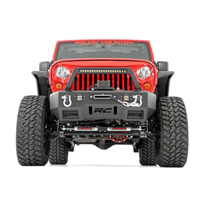ROUGH COUNTRY 4 Inch Lift Kit | Long Arm | Jeep Wrangler Unlimited 2WD/4WD (2007-2011) | 78530A