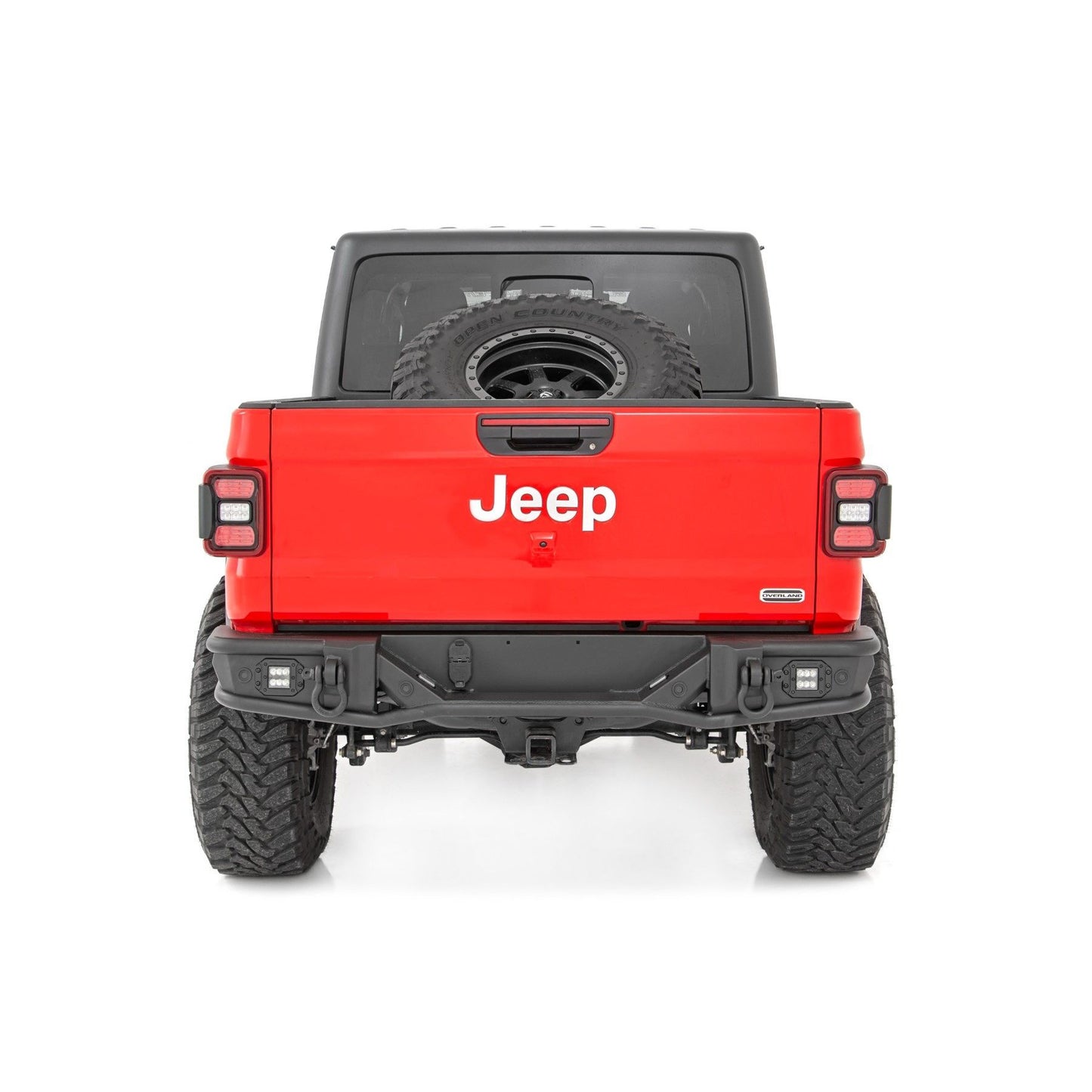 ROUGH COUNTRY Rear Bumper | Tubular | Jeep Gladiator JT 4WD (2020-2025) | 10650
