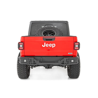 ROUGH COUNTRY Rear Bumper | Tubular | Jeep Gladiator JT 4WD (2020-2025) | 10650