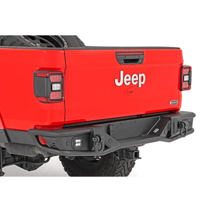 ROUGH COUNTRY Rear Bumper | Tubular | Jeep Gladiator JT 4WD (2020-2025) | 10650