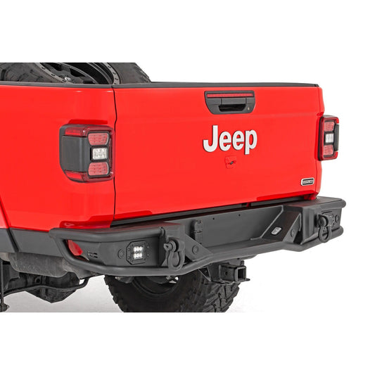 ROUGH COUNTRY Rear Bumper | Tubular | Jeep Gladiator JT 4WD (2020-2025) | 10650