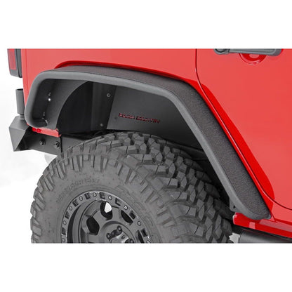 ROUGH COUNTRY | Fender Flare  Steel  FR & RR  Jeep Wrangler JK/Wrangler Unlimited  (07-18) | 10533