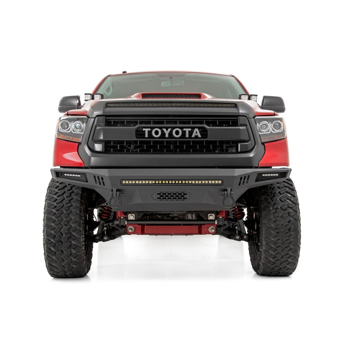 ROUGH COUNTRY Front Prerunner Bumper | LED | Toyota Tundra 2WD/4WD (2014-2021) | 10915