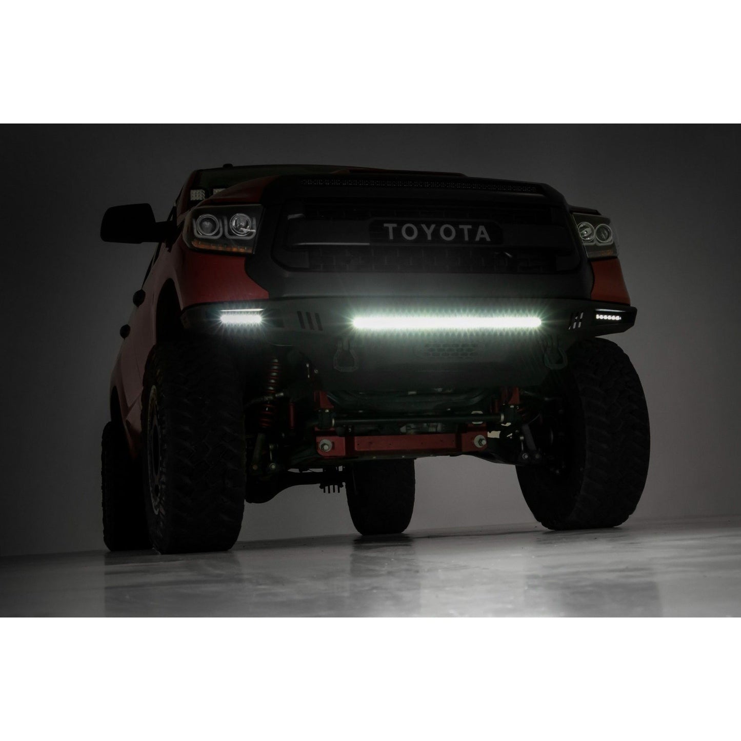 ROUGH COUNTRY Front Prerunner Bumper | LED | Toyota Tundra 2WD/4WD (2014-2021) | 10915
