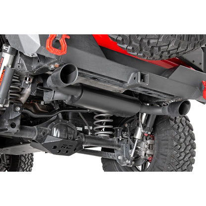 ROUGH COUNTRY Performance Exhaust | Dual Outlet | Jeep Wrangler JL (18-25)/Wrangler Unlimited (18-25)  | 96003