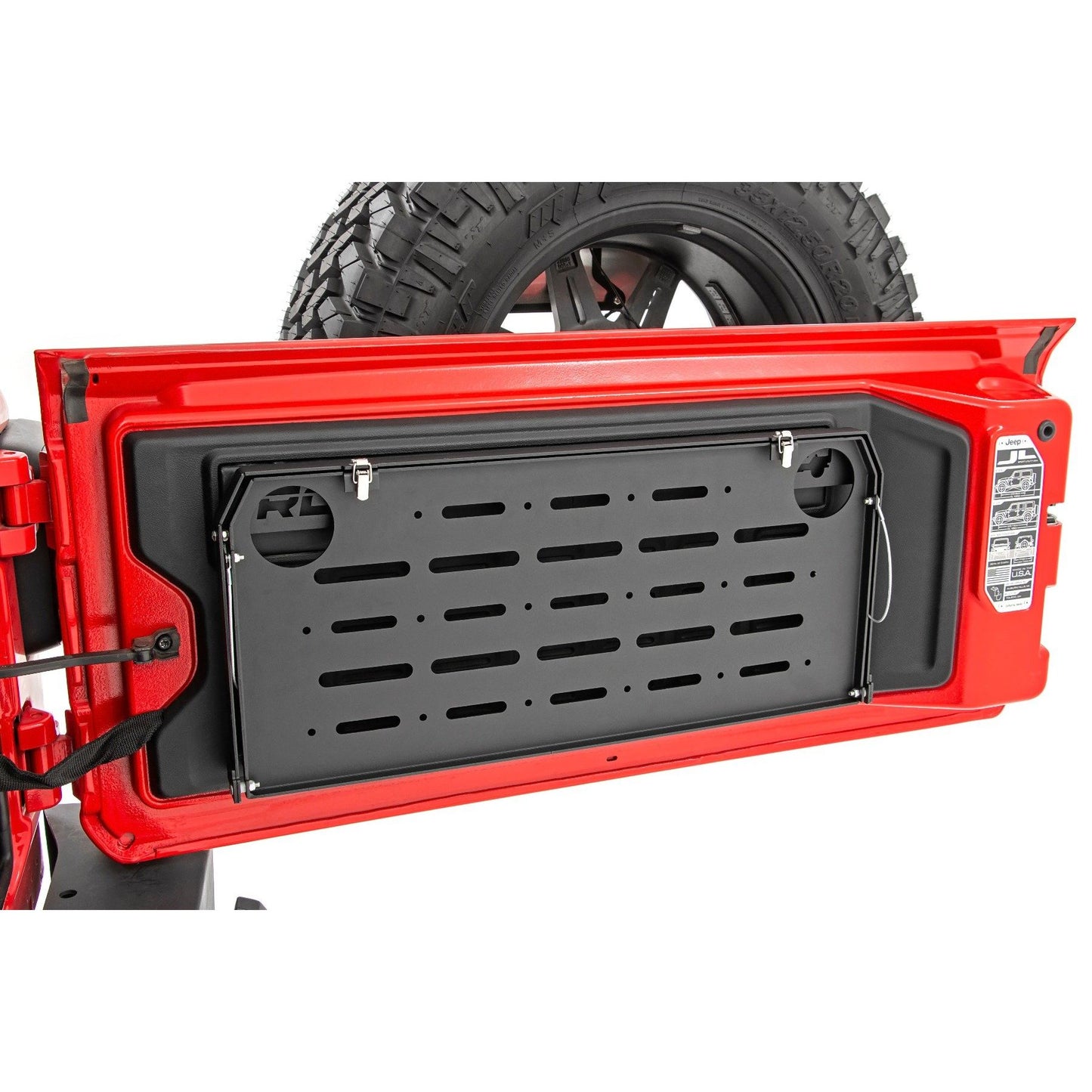 ROUGH COUNTRY Tailgate Table | Jeep Wrangler JL (18-25)/Wrangler Unlimited (18-25)  | 10625
