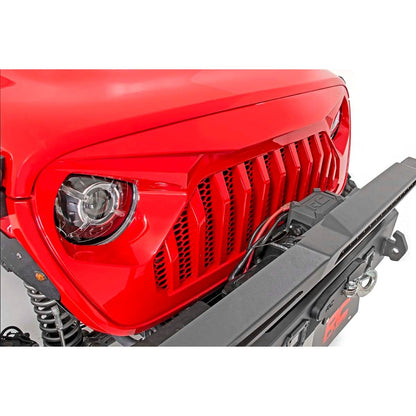ROUGH COUNTRY Replacement Grille | Angry Eyes | Jeep Gladiator JT/Wrangler JL 4WD (18-25) | 10496