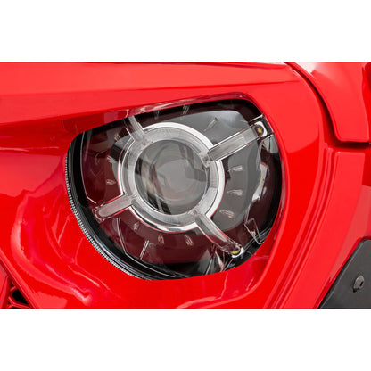 ROUGH COUNTRY | 9 Inch LED Headlights  DOT Approved  Jeep Gladiator JT/Wrangler JL (18-26) | RCH5100