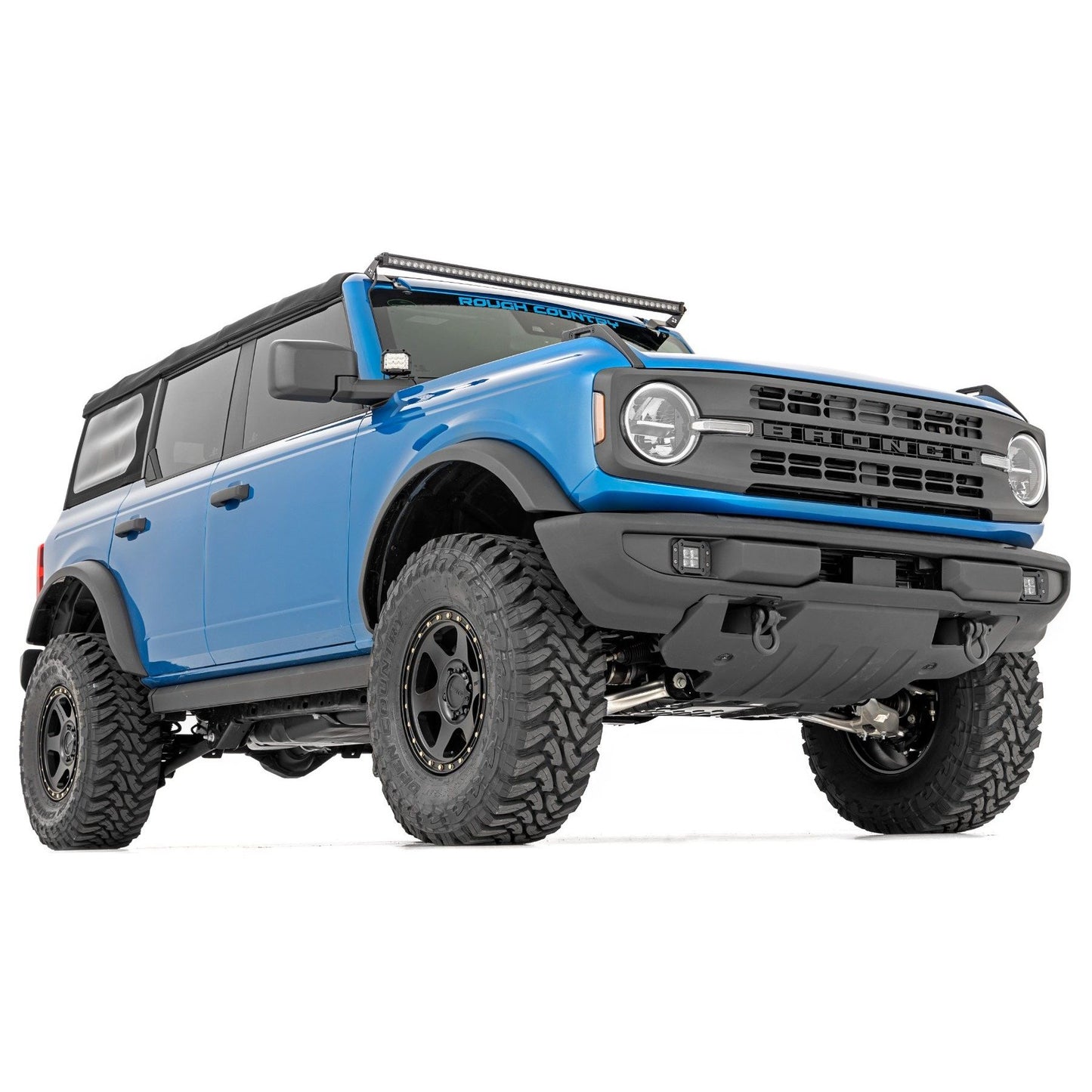 ROUGH COUNTRY LED Light Kit | Upper Windshield | 50" Spectrum Single Row | Ford Bronco (21-25) | 82043